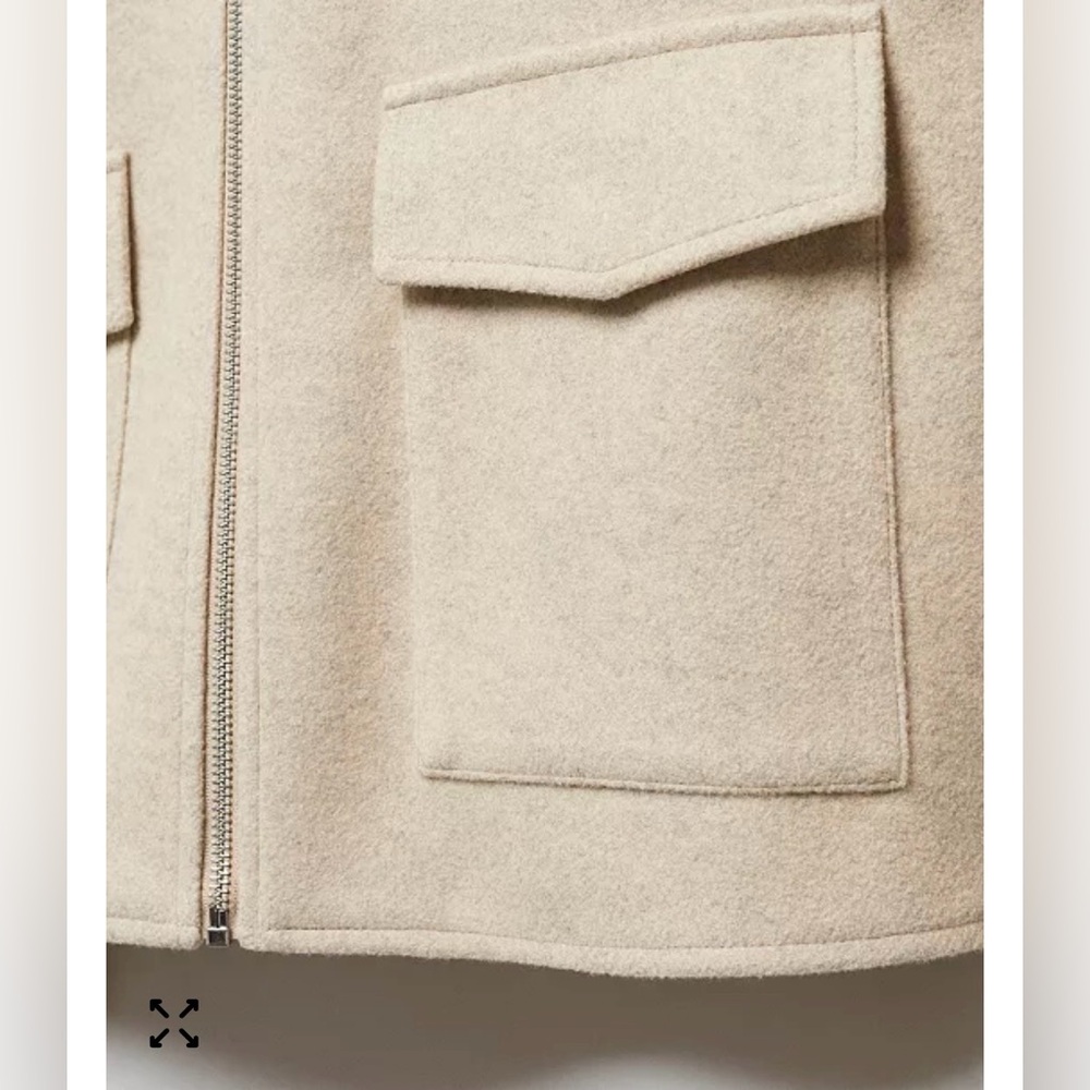 MANGO Flap Pocket Jacket - Picture 3 of 4